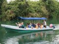 Cotton Tree Lodge fishing tour boat